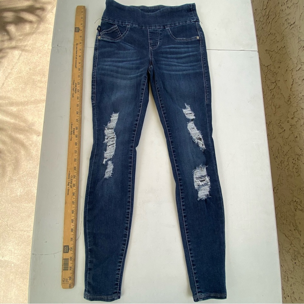 Rock Republic Fever Skinny Jeans Womens 4 M Distressed Stretch Slim Fit